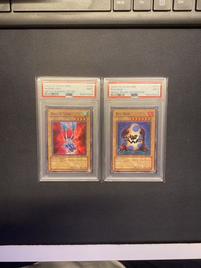 Harpie Lady & Ryu-Ran PSA 9