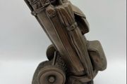Vintage Stuart Houghton Golf Caddy Paperweight