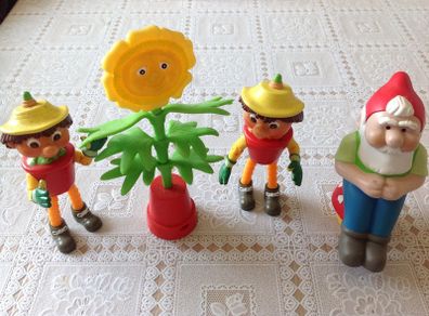 Bill & Ben.  Flowerpot Men figurines