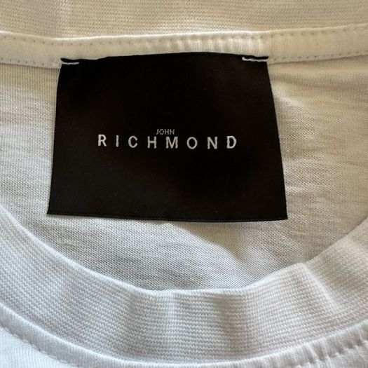 John Richmond white tshirt XS