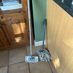 household bundle- mop, duster and lightbulbs