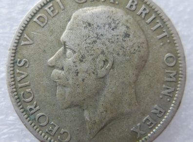 1929 George V Florin Silver Coin