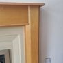 Maple wood surround fireplace Image 3