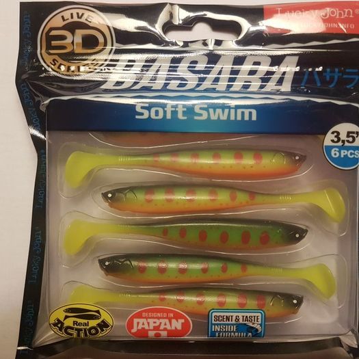 Lucky John 4" Makora 3D Real Action