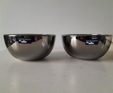 Leonardo Silver Art Glass Bowls Germany