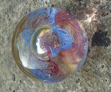 Caithness Moon crystal paperweight, Glass paperweight Collectables,