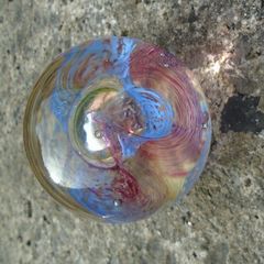 Caithness Moon crystal paperweight, Glass paperweight Collectables,