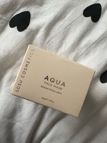 sosu cosmetics aqua face mask