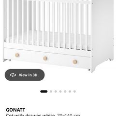 cot with drawer