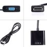 Hdmi  To Vga Adapter Converter 1080p With Audio Image 2