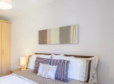 Chocolate beige & gold Canvas Art 40cm x 100cm x 3.5cm V. good condition