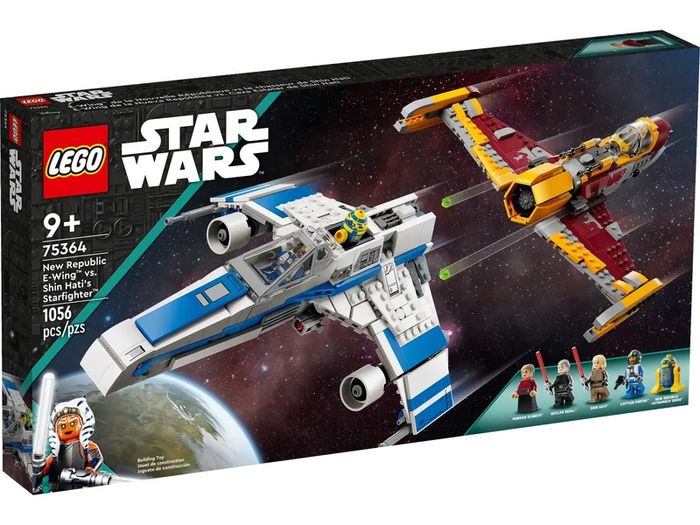Lego Star Wars 75364 Republic E-Wing vs Shin Hati's Starfighter