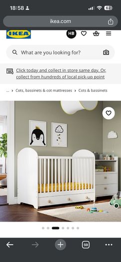 Free Ikea cot