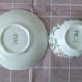 Vintage Minton 'Haddon Hall' Bone China Tea Cup & Saucer Set Image 2