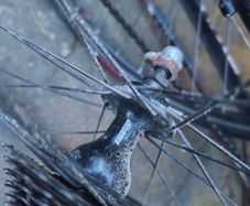 Campagnolo road wheelset for parts