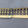 Antique brass fireplace fender Image 5