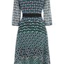 Karen Millen Geometric Asymmetric Dress - Multicolour Image 10
