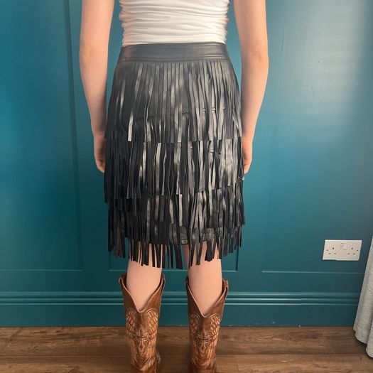 Loavies faux leather skirt. Size S