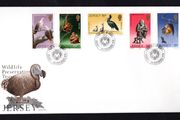 1979 Jersey Wildlife Presentation Trust Commemorative Stamps First Day Cover (FDC)