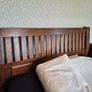 Solid Teak Bed Image 2