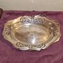 Vintage Unett Plate Silver Fruit/Eggs Carry Basket Image 6