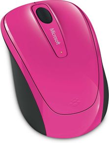 NEW in Box Microsoft Wireless Mouse 3500 - Pink Gloss