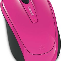 NEW in Box Microsoft Wireless Mouse 3500 - Pink Gloss