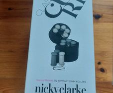 Nicky Clarke Heated Rollers 25mm: Unused Complete Set with Travel Case