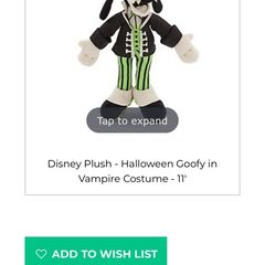 Vampire goofy