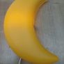 Yellow crescent moon wall light Image 4