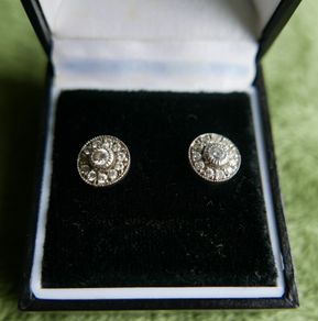 Vintage Sterling Silver 925 Earrings