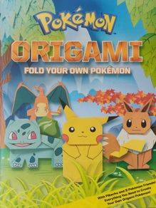 Pokemon origami book