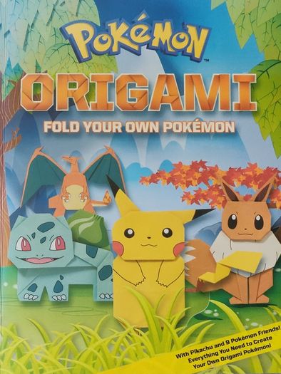 Pokemon origami book