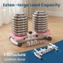 Ab Machine, Waist Twister Exercise Machine & Abdominal Twister Board  380LBS Capacity, 20dB Ultra-Quiet, Non-Slip Home Gym Equipment for Core & Stomach Workout Image 3