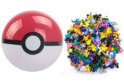 Pokemon 7cm Pokeball with Figures Action Anime Figures Cute Model Toy Collection Anime Kids Doll for Christmas Gifts