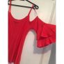 Pink off the Shoulder T-Shirt Top Image 3