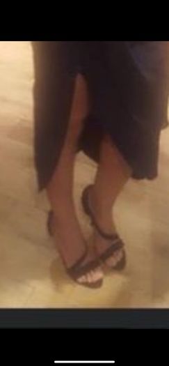Dune black jewel heels