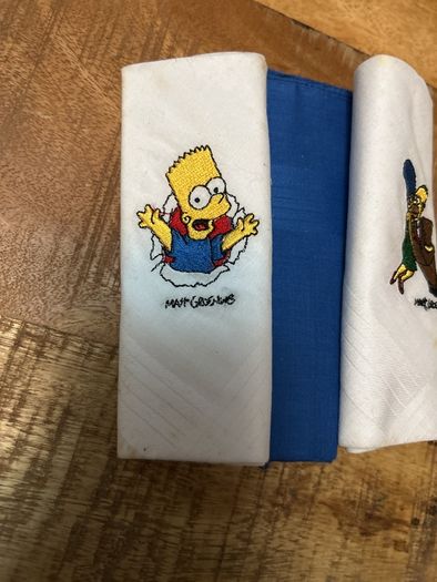 simpsons napkin cloths