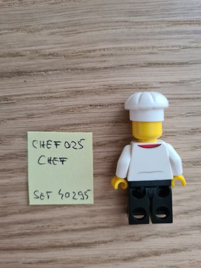 lego chef025 chef, set 40295