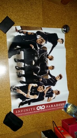 Kpop infinite paradise poster