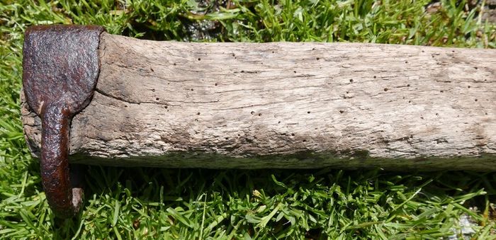 Antique Yoke Plow Farm Ox Horse Wagon Rustic Farmhouse Cabin Wall Hanging Vintage Wood Metal Primitive