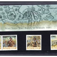 2001 Ireland Battle of Kinsale Stamp Presentation Pack
