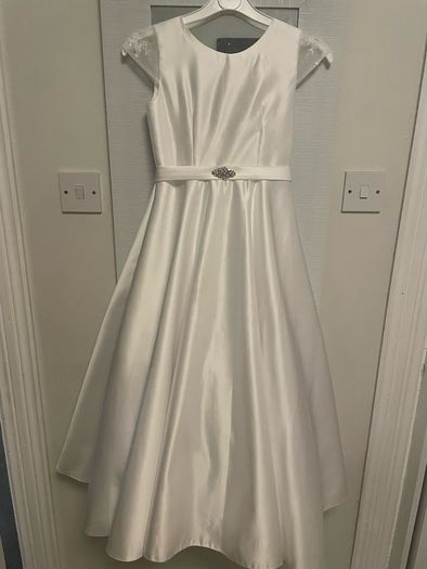 Communion Dress Age 8 /9 with shoes size 3