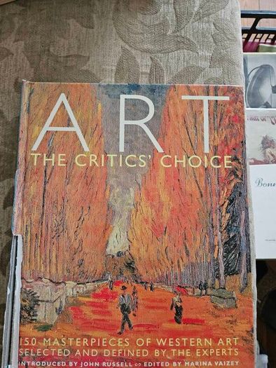 Art. The Critic's Choice. 150 Masterpieces Of Western Art Selected And Defined By The Experts. Large Volume Hardback In Good Condition. (spine Some Damage) See Photos For Same.