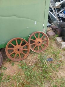 vintage car wheels