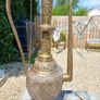 Large Antique Brass Ewer Image 4
