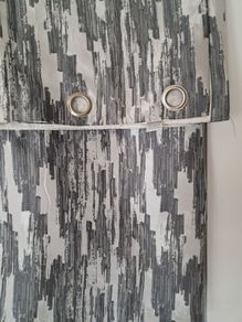 curtains 90x90 grey flec colour