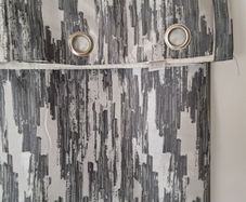 curtains 90x90 grey flec colour