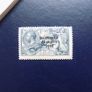 Ireland 1922 Definitive stamp Overprint.10/-.Mint hinged.Catalogue Value 260 Euro.Ten Shillings.Wide Date.1927/28 Issue. Image 5