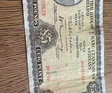 5 pound lady lavery note